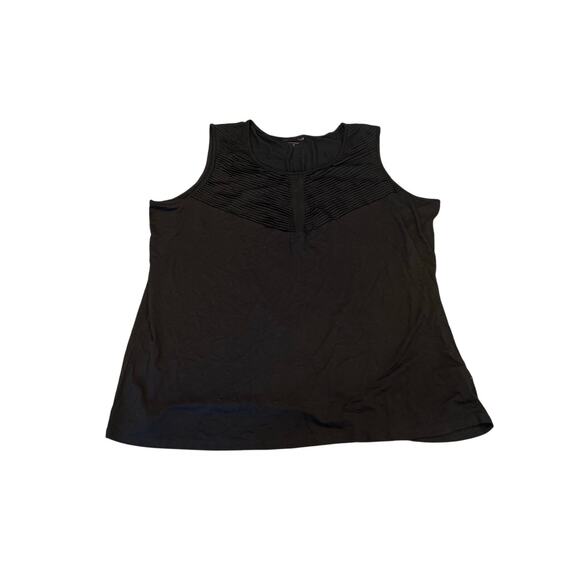 Coldwater Creek NWT women’s top size XL black - Picture 1 of 9